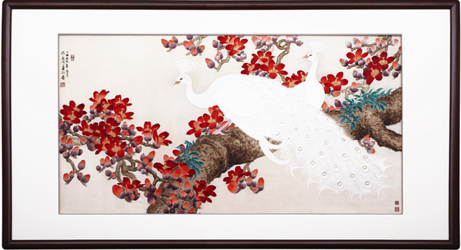 白孔雀 210x116cm ( 开 2016)_副本.jpg